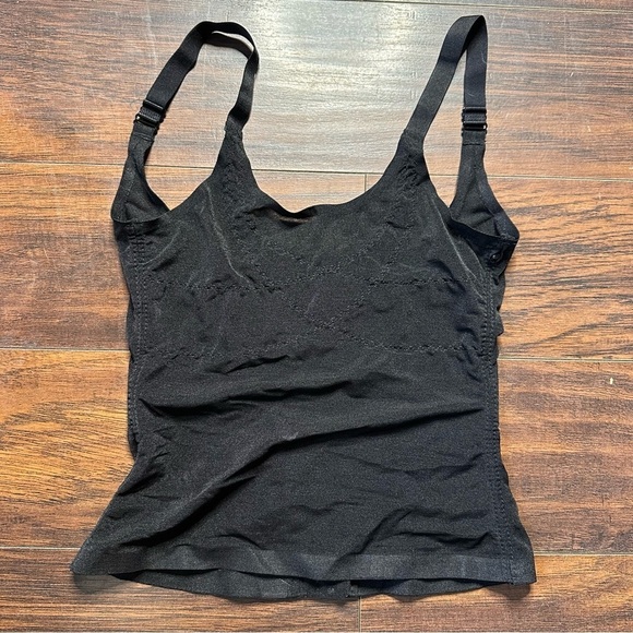 Prima Valentina Black Shapewear Tank Top - Picture 1 of 6